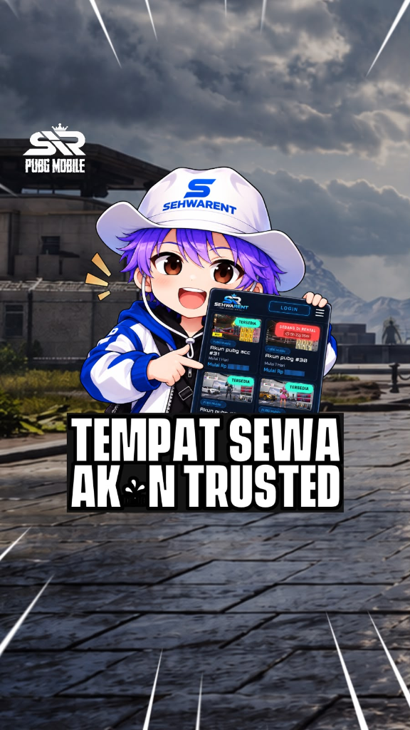 TEMPAT SEWA AKUN PUBG TRUSTED